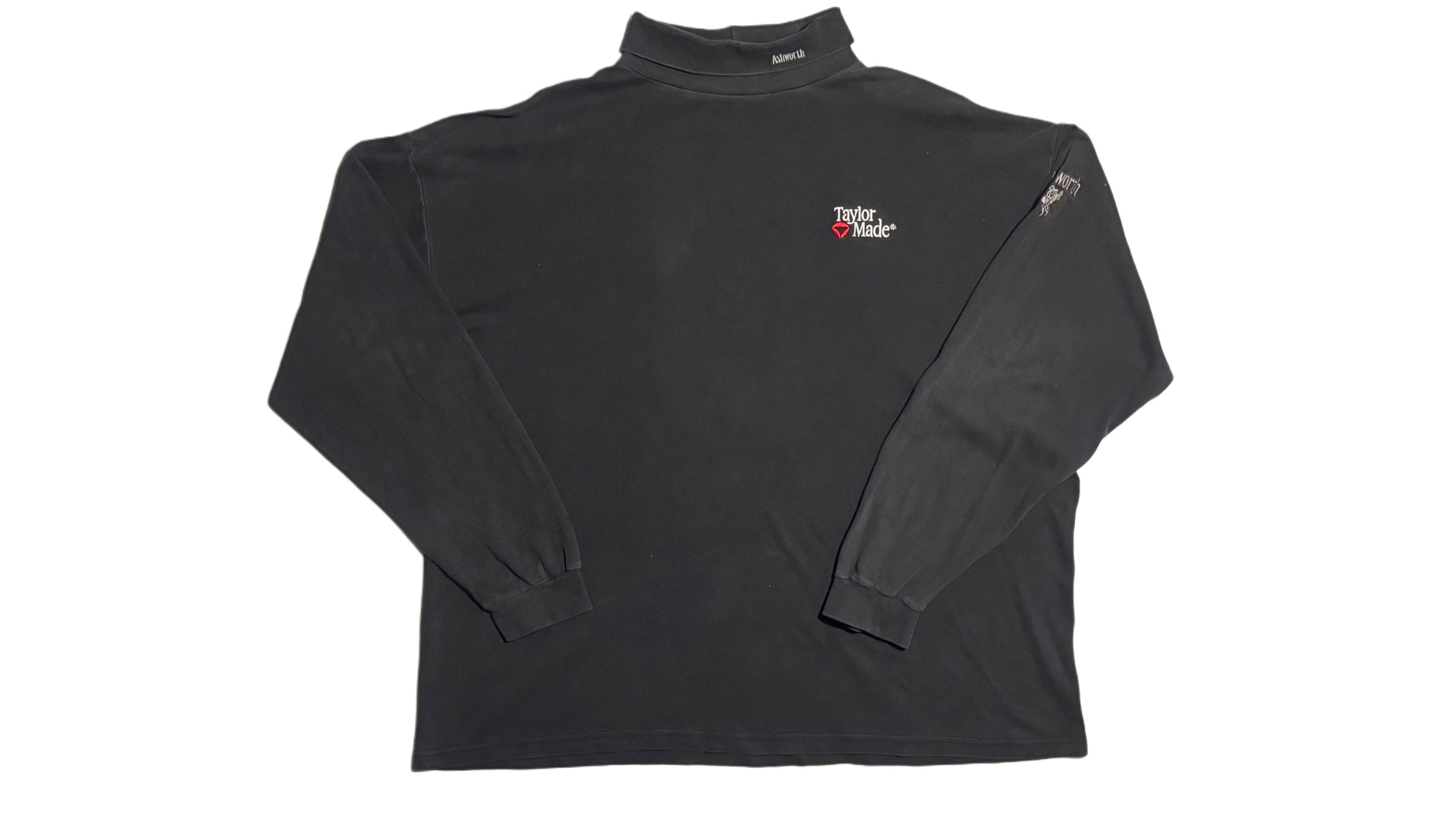 everywear tm/ashworth mock neck